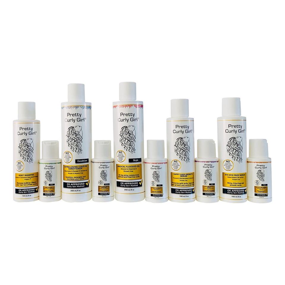 pretty curly products